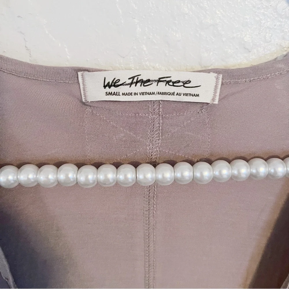 Free People Fantasy Drape Cowl Neck Tee - Picture 5 of 5